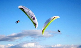 滑翔伞视频,滑翔伞飞行之旅精彩瞬间回顾